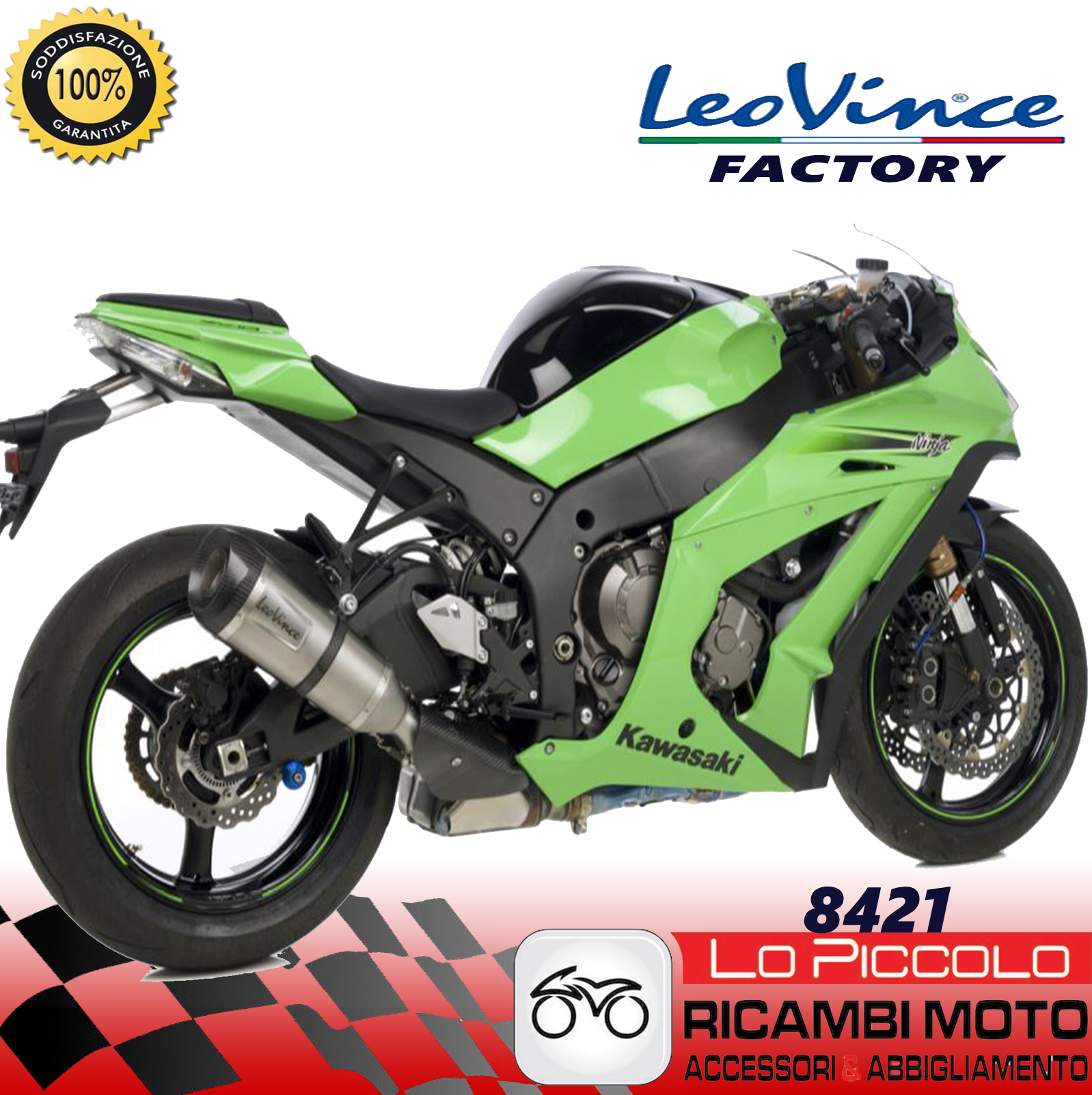 Kawasaki ZX10R Ninja 2011 2015 Exhaust LEOVINCE Factory 8421 eBay