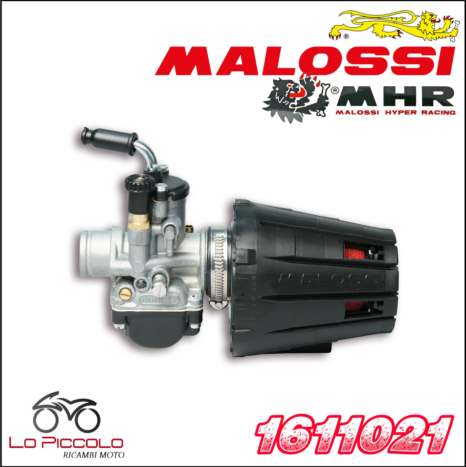 1611021 Carburettor Complete MALOSSI MHR PHBG 19 BS 