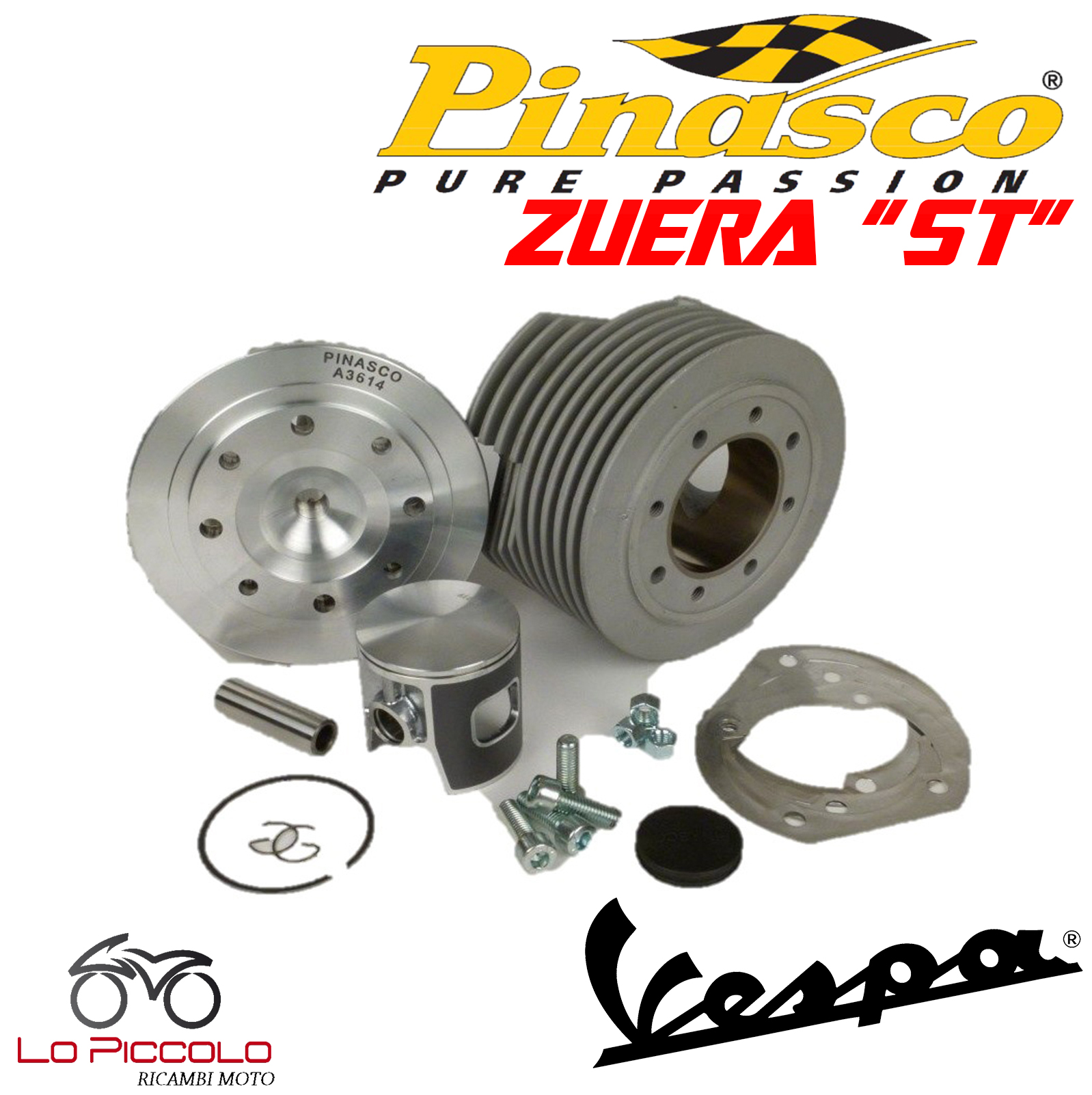 Thermal Unit Cylinder ø63 177cc PINASCO Vespa 125 150 Vbn Vbb Gl Gt GTR eBay