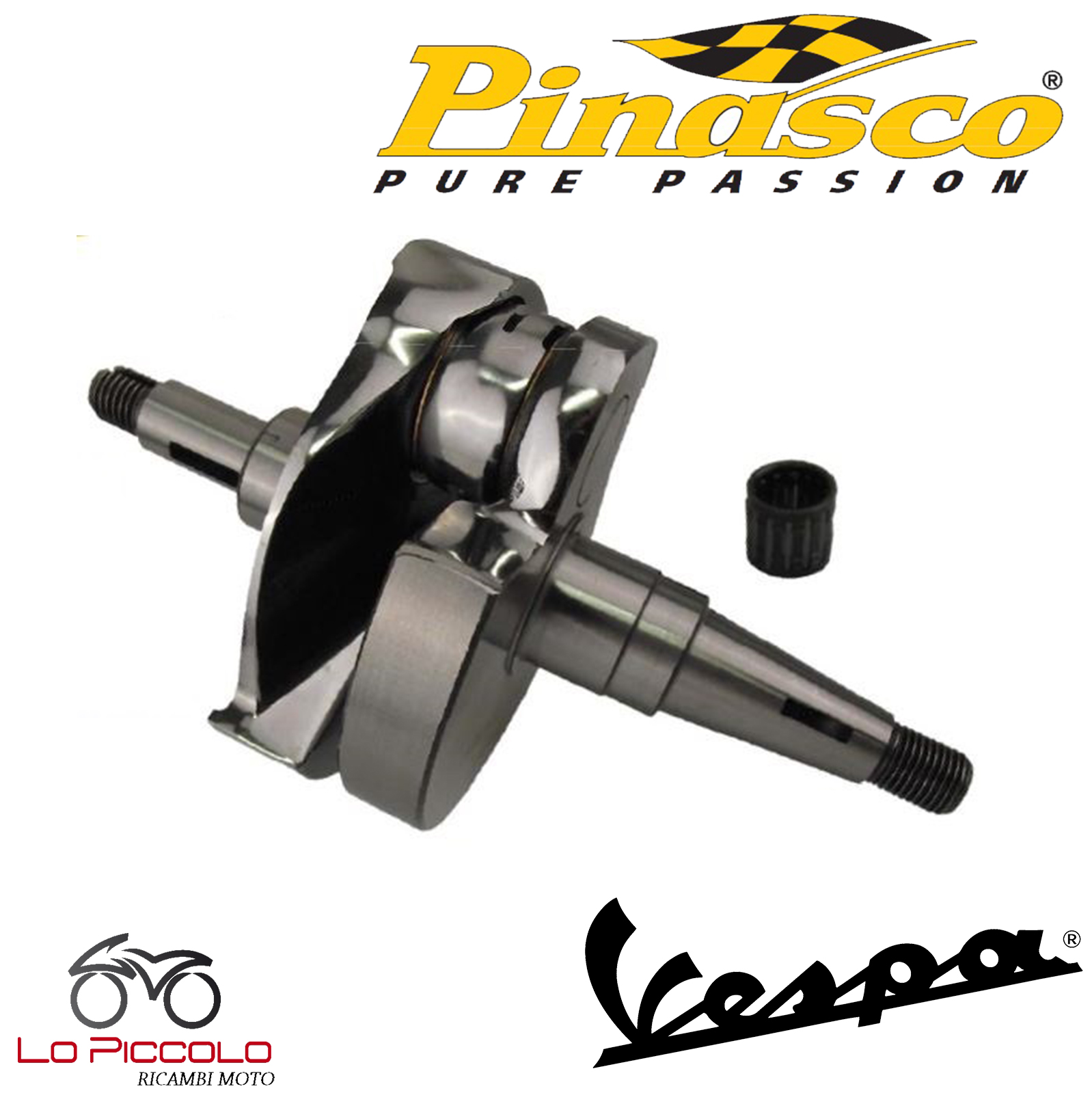 PINASCO 25080887 Crankshaft Anticipated Running 57mm for Vespa Px 150