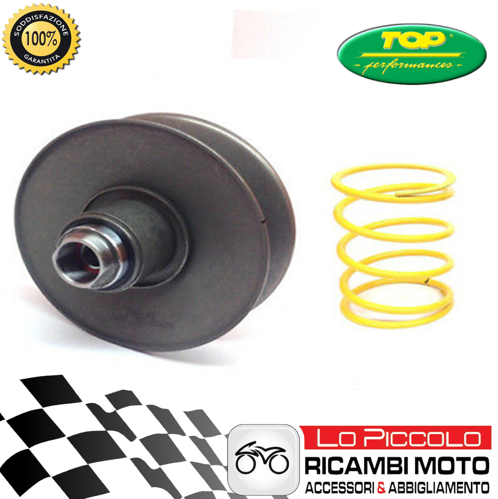 TOP Correttore di coppia 50 Ø134mm PIAGGIO NRG POWER DT 50 2T 2010