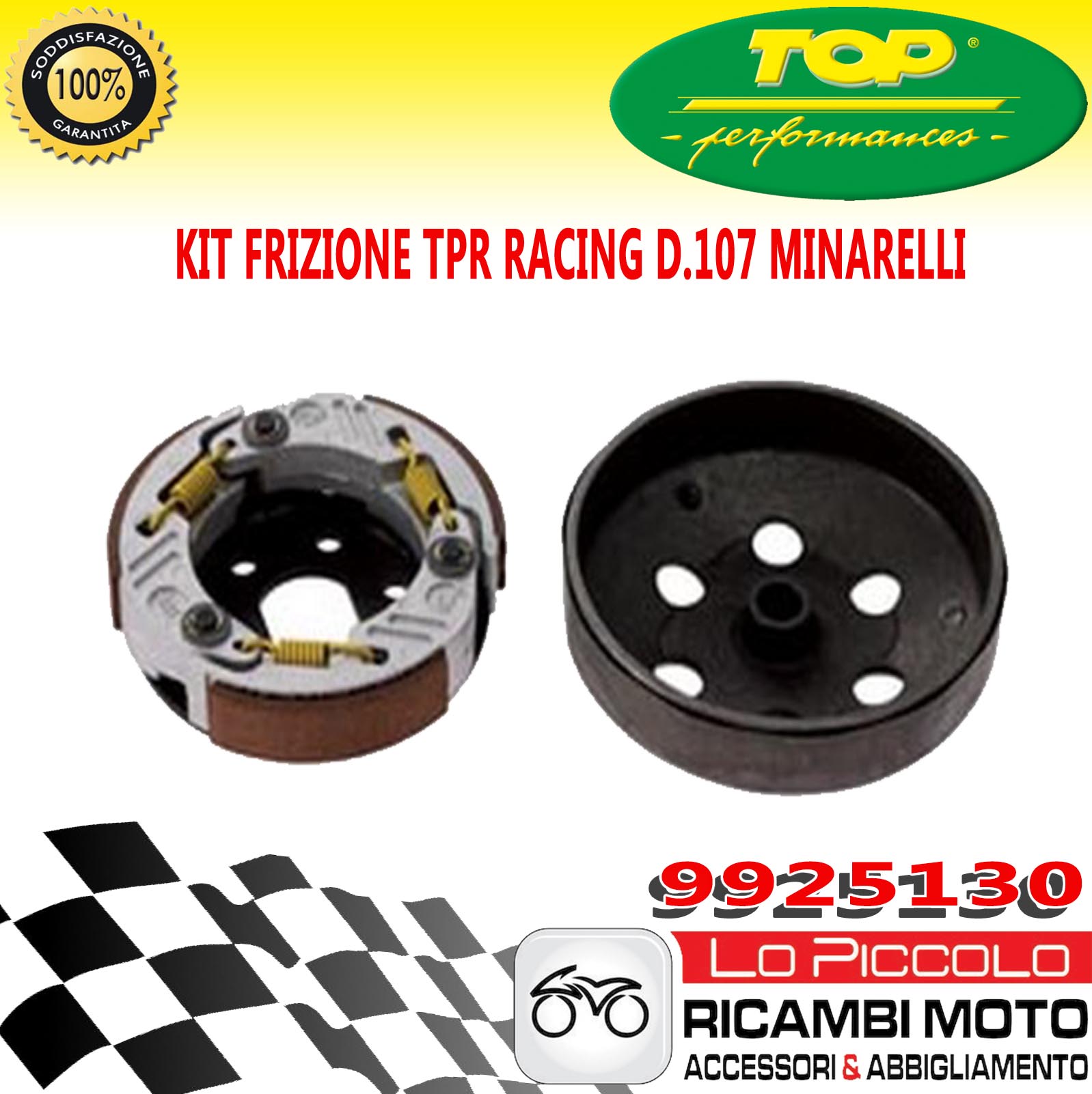 Kit Frizione Completo TOP Performance Per Yamaha T-Max 530 - Ricambio Originale 99.3088.0