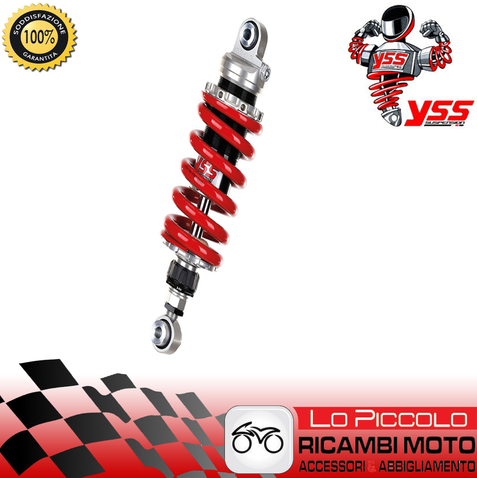 294731523 Gas Rear Shock YSS Triumph Speed Triple 885 1994
